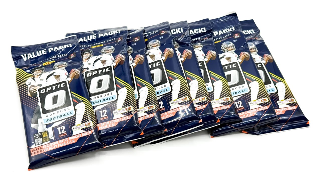 Opening 2024 Optic football value packs / ASMR whisper + gum