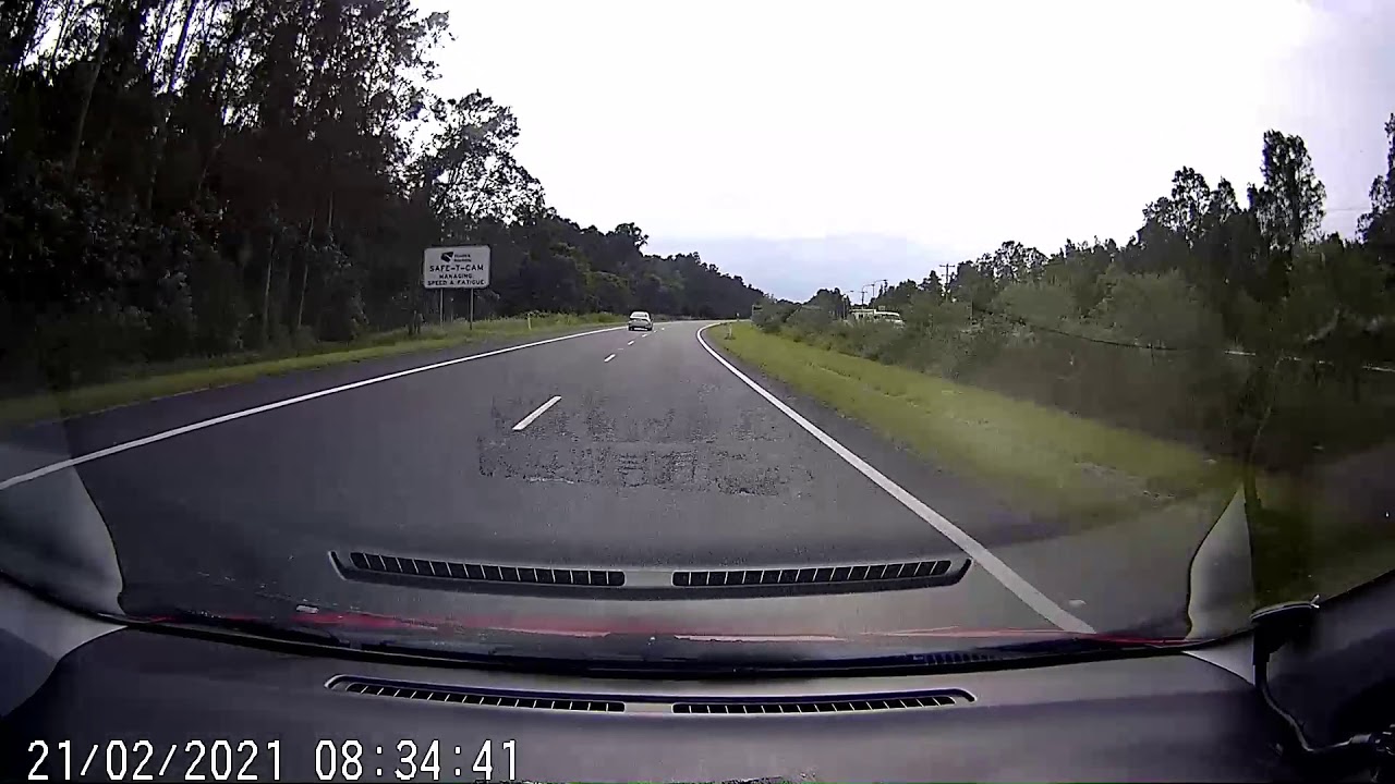 Tyre Blowout - In-Car View