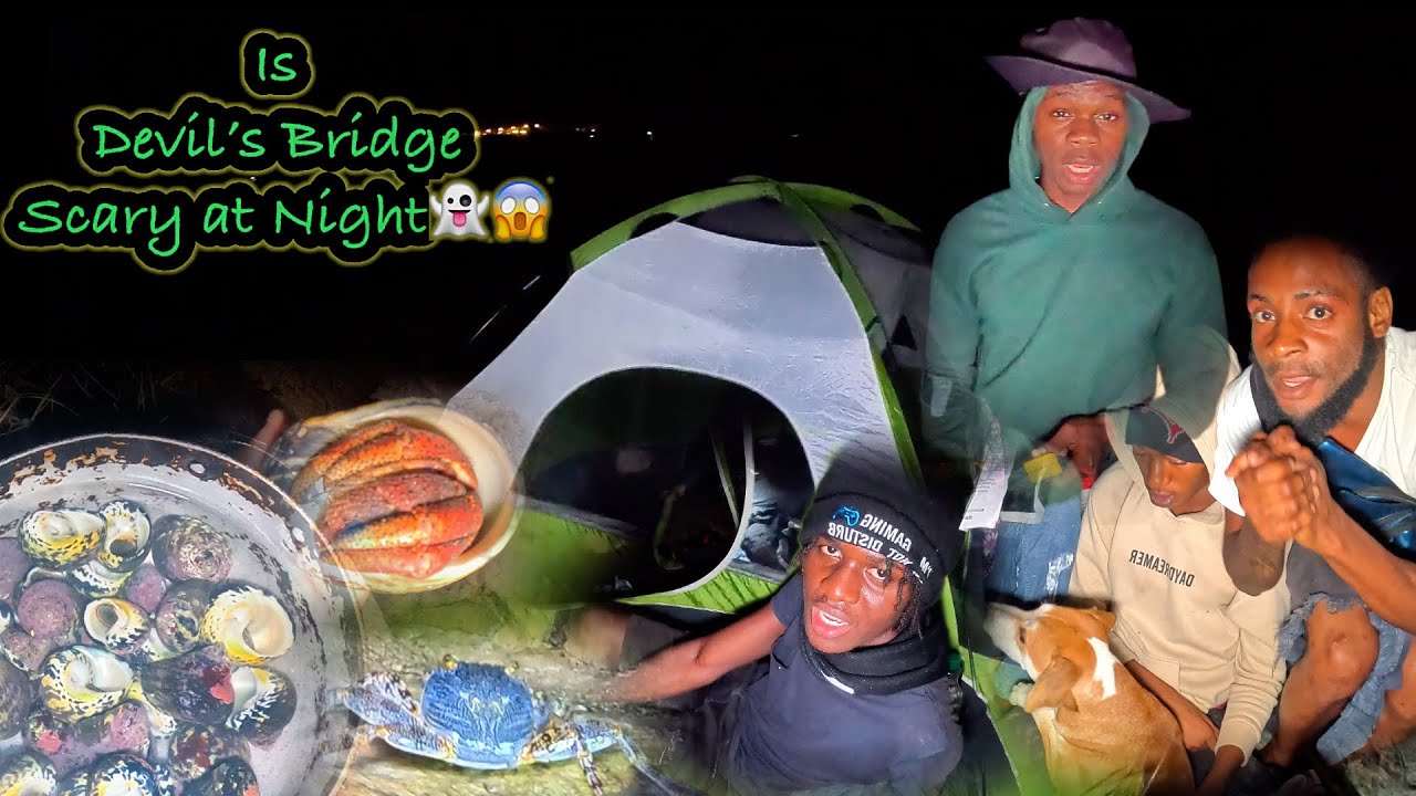 Devil’s Bridge Night Camping/ Eat Anything We Catch