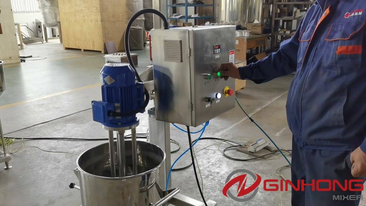 JX-2.2 high shear batch mixer for India customer