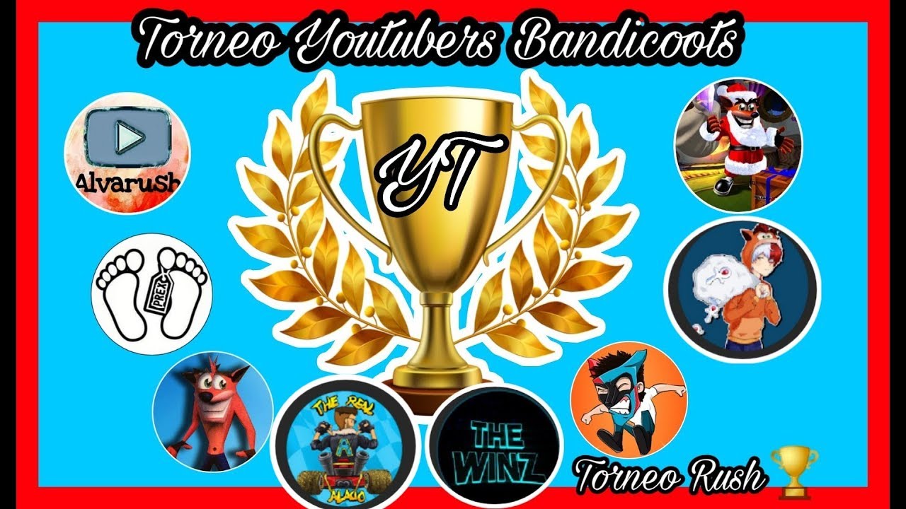 🏆TORNEO de [YOUTUBERS] CTR Nitro fueled 
