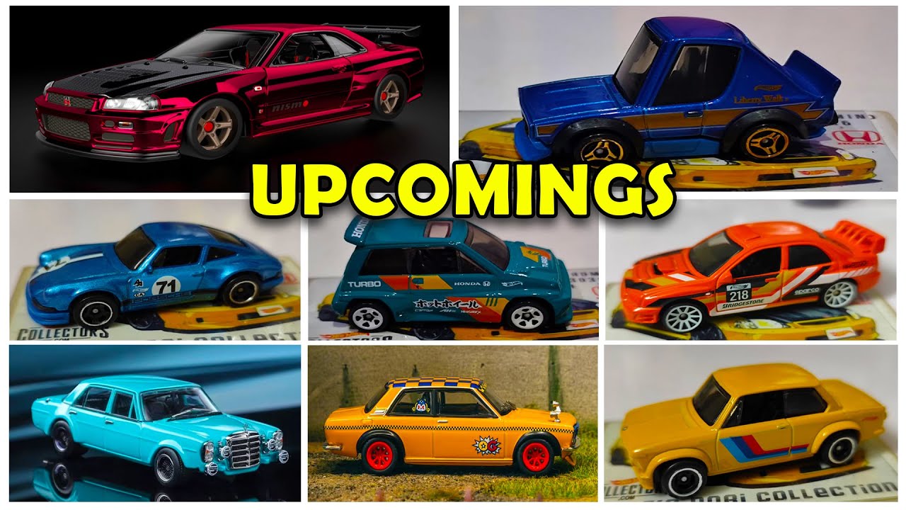 Showcase - Hot Wheels Mainlines, Multipacks, RLC Exclusive, 2000 GTR LBWK, Datsun 510 & Many More.