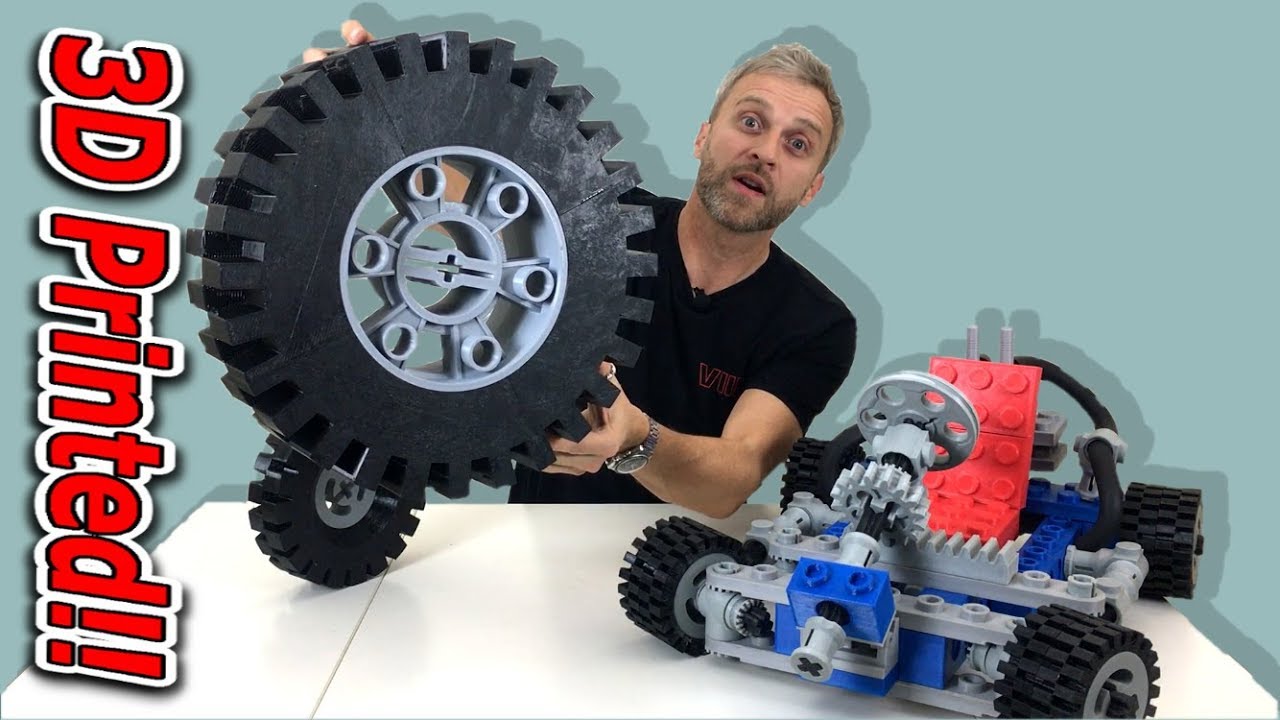 Printing GIANT Lego on the Lulzbot Mini 2- Mantis Hacks E18