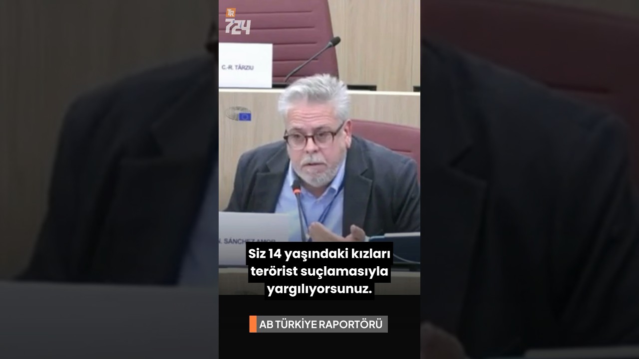 AB T&uuml;rkiye Raport&ouml;r&uuml; Nacho Sanchez Amor Siz 14 yaşında kızları yargılıyorsunuz #Kız&Ccedil;ocuklarıDavası