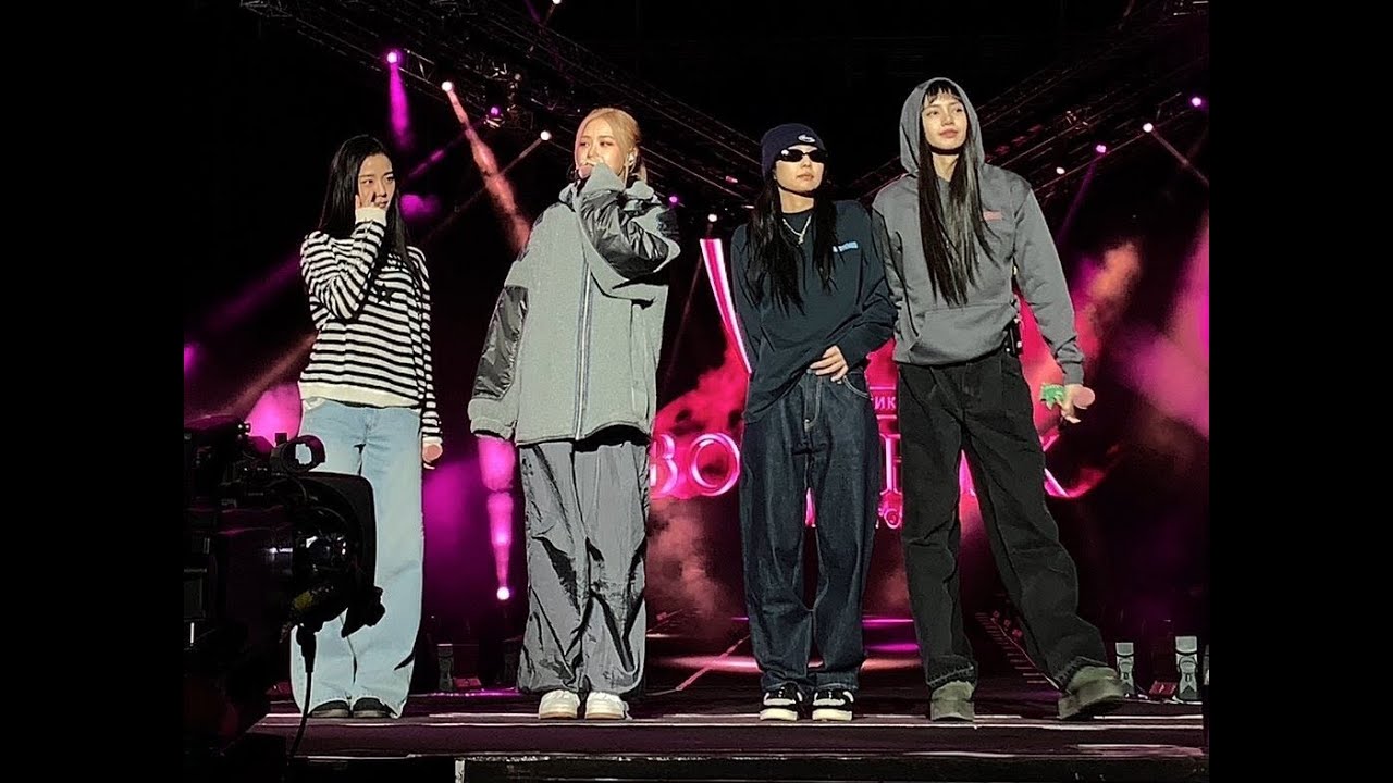 BLACKPINK SOUNDCHECK RIYADH...      #blackpink