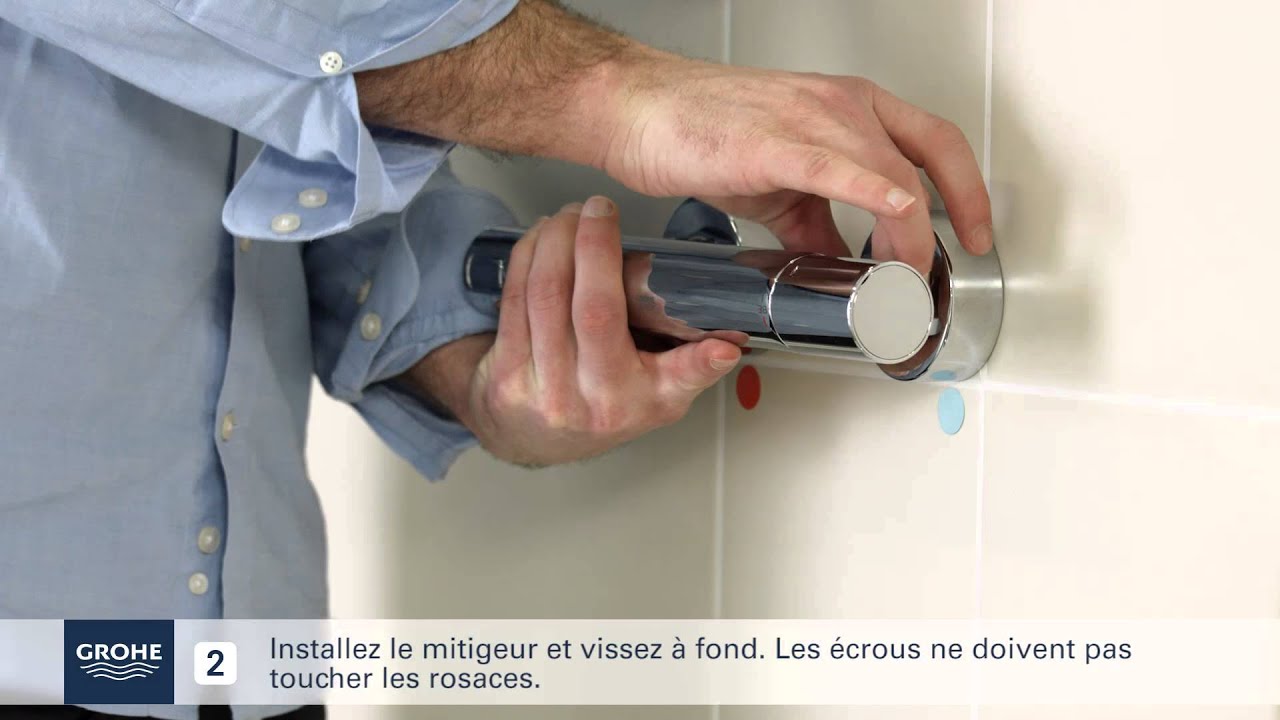 Comment Installer facilement un mitigeur Thermostatique Douche ?