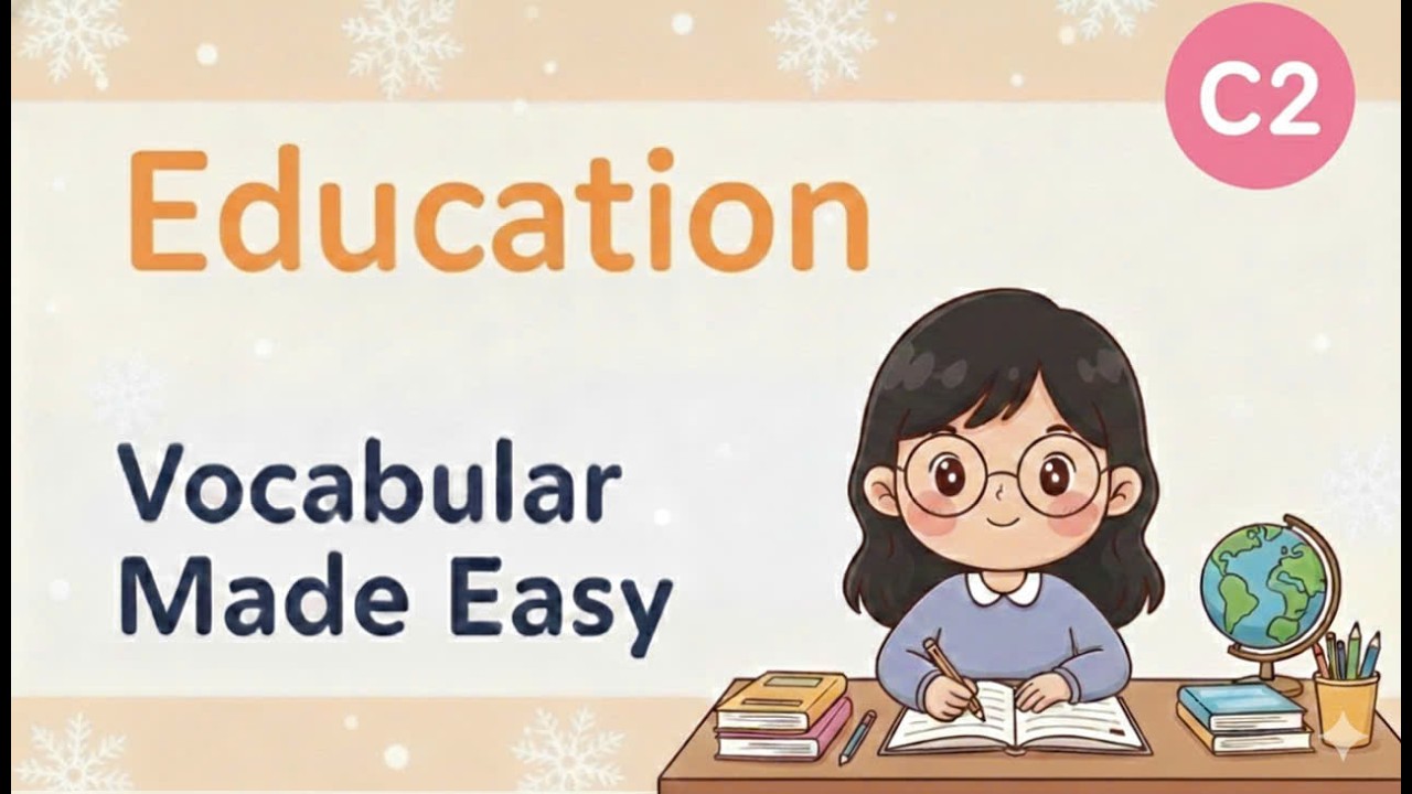 EDUCATION – 10 Simple English Words LEVEL C2