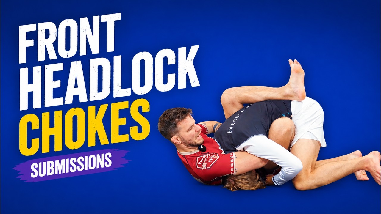 Front headlock CHOKES | 5 must know submissions
