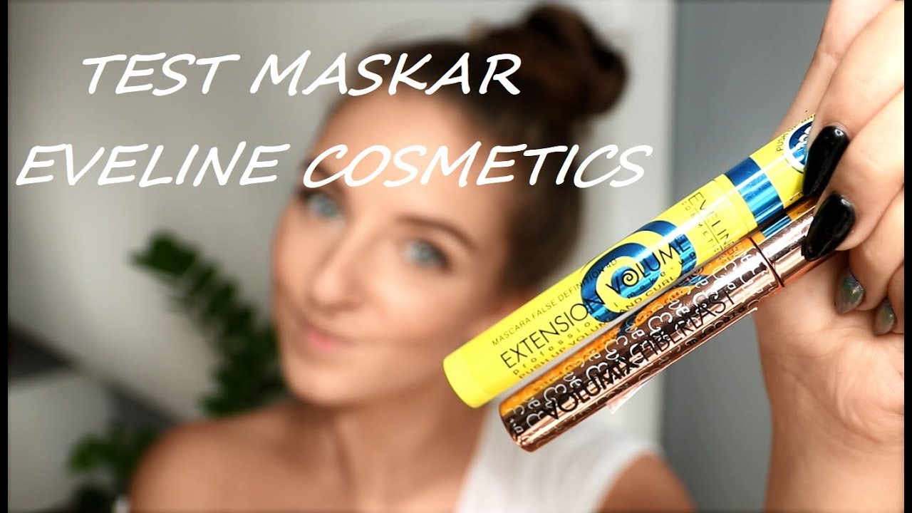 TEST: 2x MASKARA EVELINE COSMETICS || VOLUMIX FIBERLAST vs. EXTENSION VOLUME