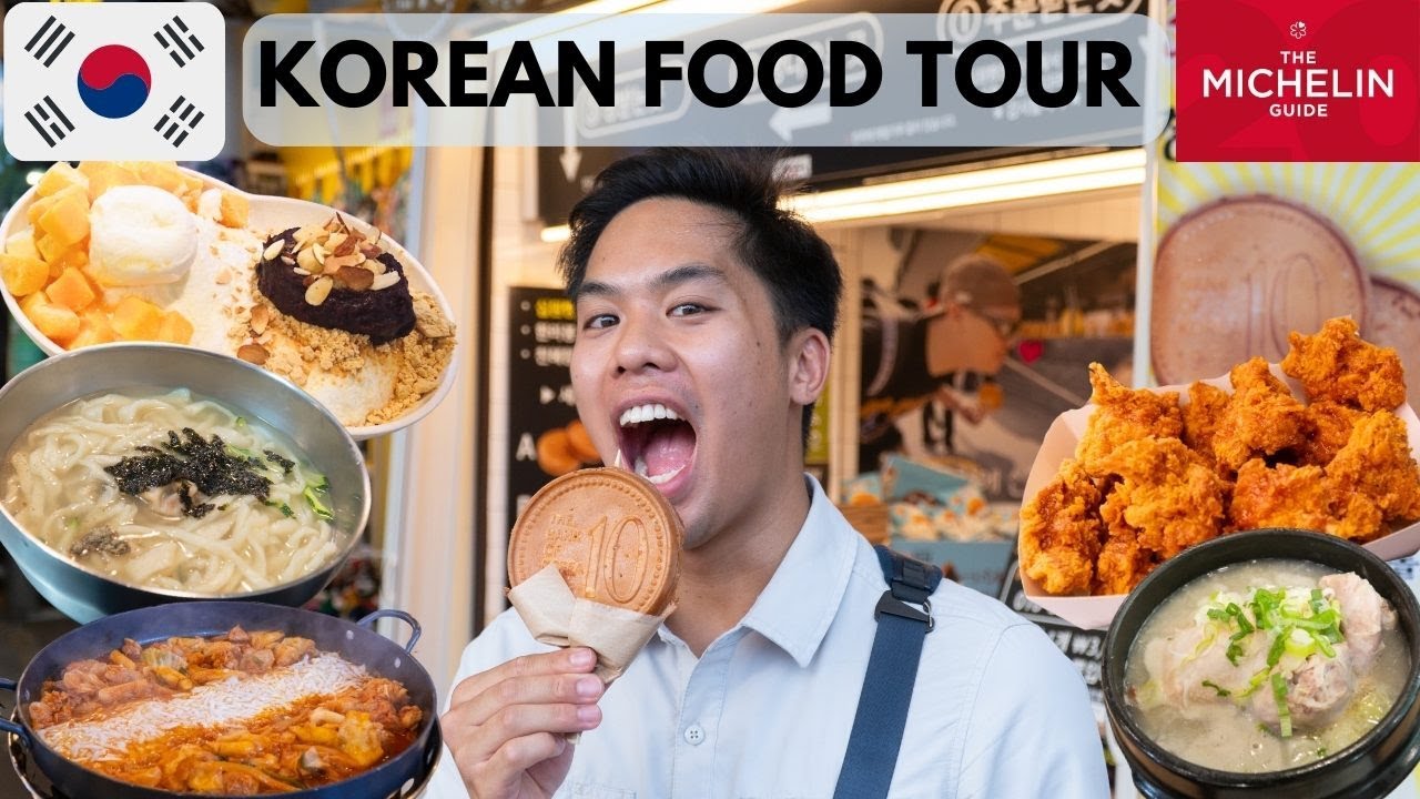 Korean Food Tour! Everything We Ate in Seoul, South Korea 🇰🇷