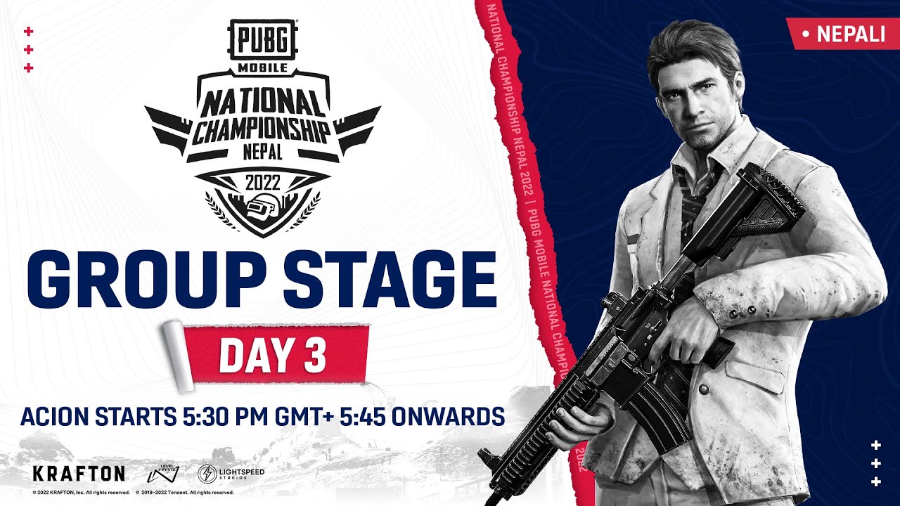 [NEP] 2022 PUBG MOBILE National Championship Nepal | Group Stage - Day 3