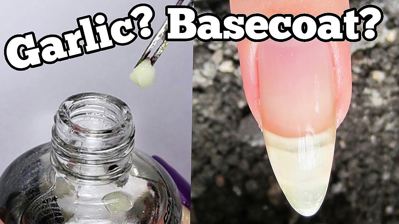 How To Make Your Own Garlic Nail Polish!✅🧄