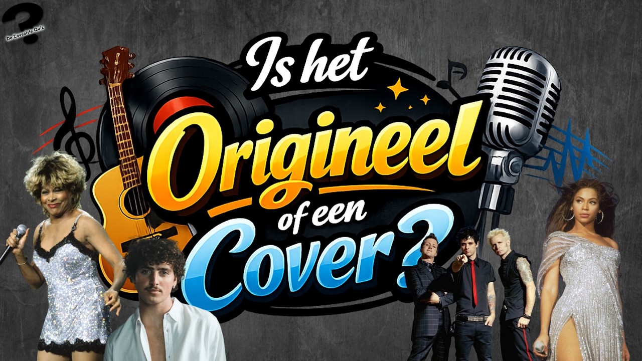 Is het een COVER of is het ORIGINEEL? #2 🎶🎵