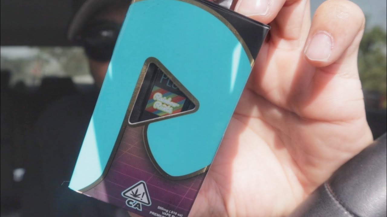 TRYING THE NEW PLUGPLAY LIVE RESIN POD !!! ( RAINBOW RUNTZ )