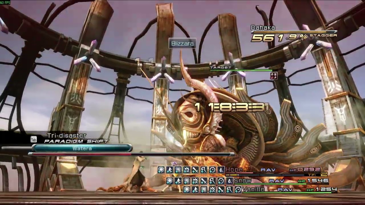 FF13 Hope% Dahaka(Fortisol+Aegisol)