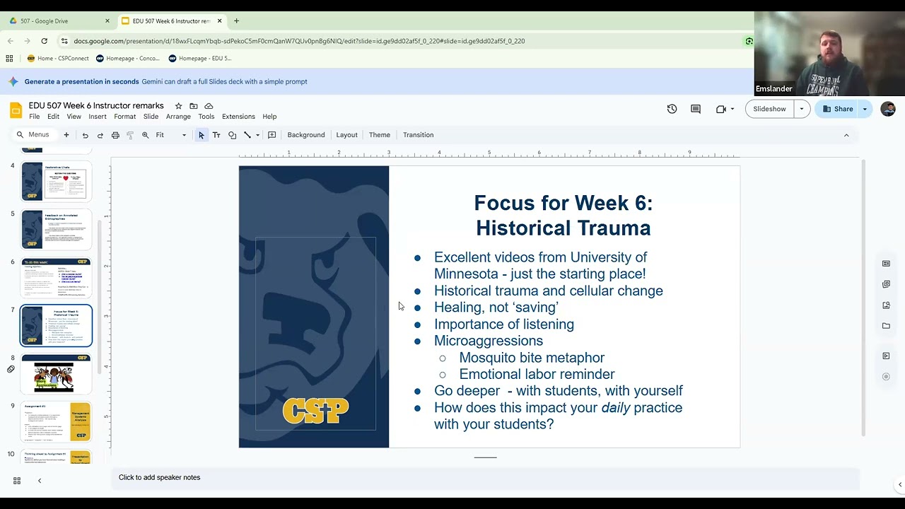 EDU 507 Week 6 Spring 2026