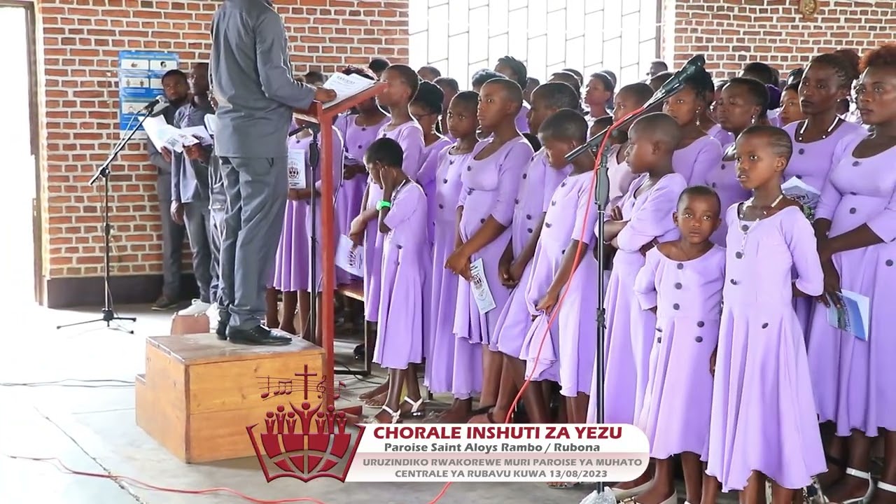UMVA ISENGESHO RYANJYE MANA COMPOSED BY TUGANIMANA J.DAMASCENE PERFORMED BY CHORALE INSHUTI ZA YEZU