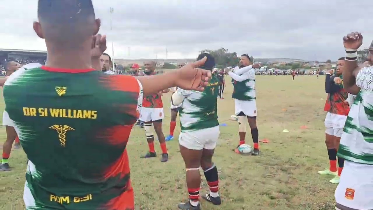 Gardens first team warm-up before Kruisfontein match