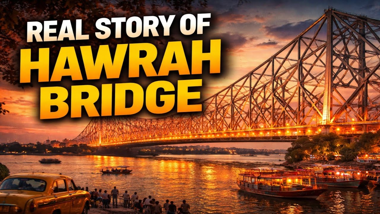 Howrah Bridge, the heartbeat of Kolkata || Real Story Of Hawrah Bridge || Full history of Hawrah 