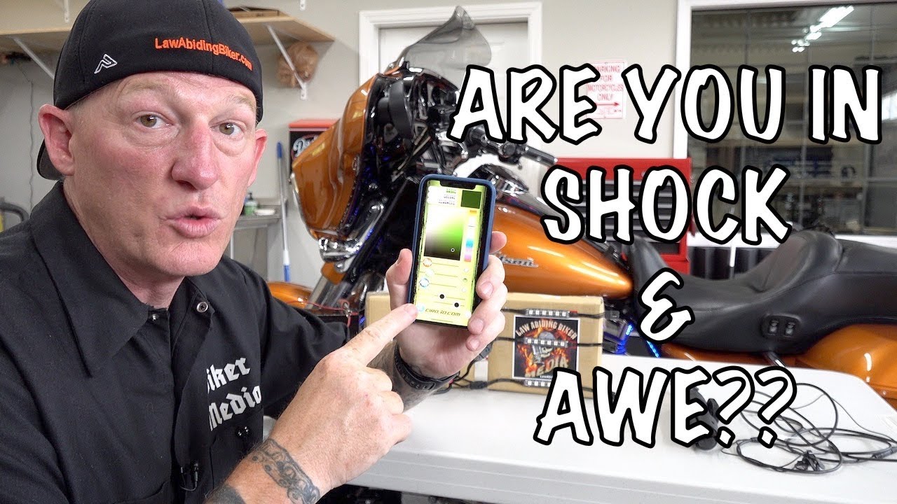 Ciro 3D Shock & Awe 2.0 LED Lights for Harley-Smartphone App & Controller