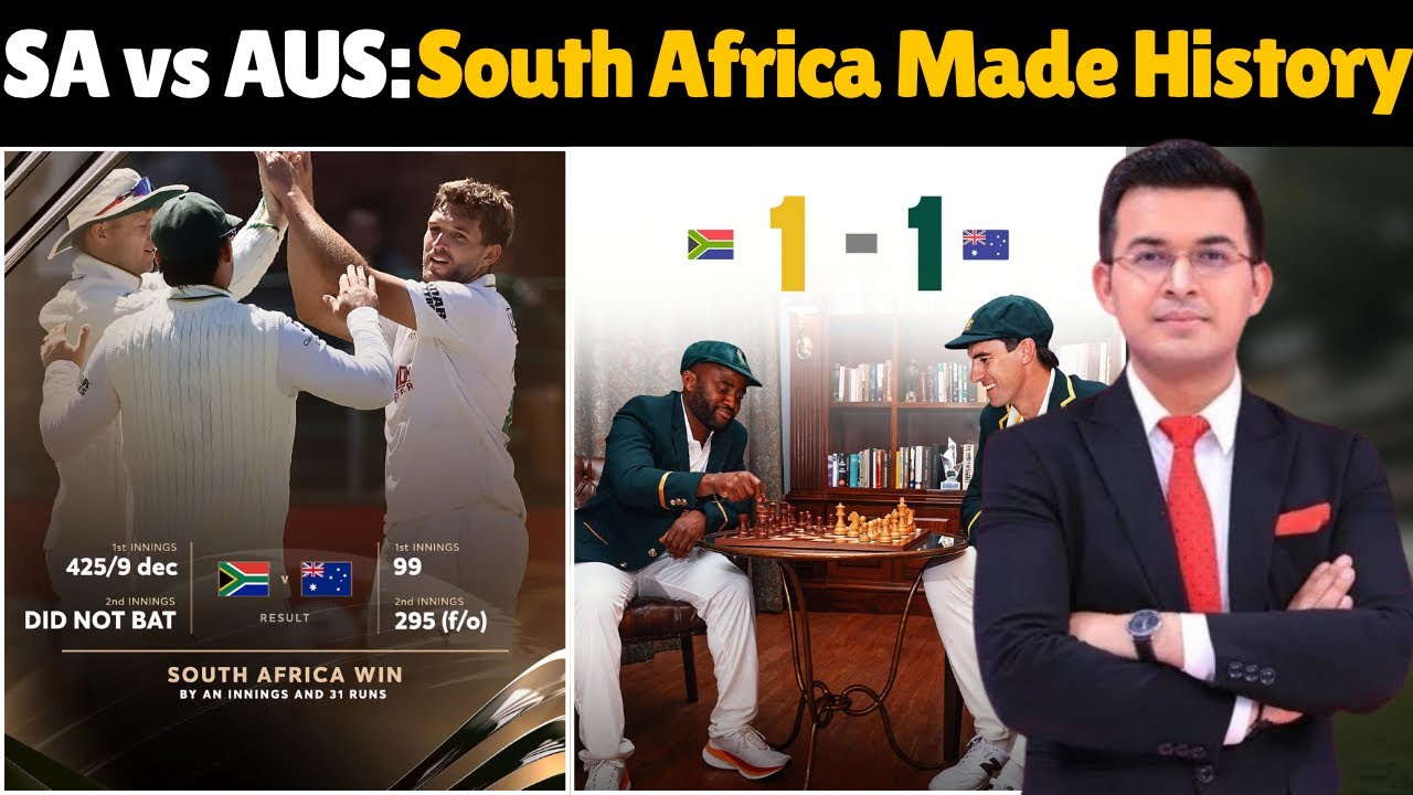 Aus vs Sa 2nd Test Match Highlights | Australia HUMILIATED! SA Create HISTORY With Massive Test Win!