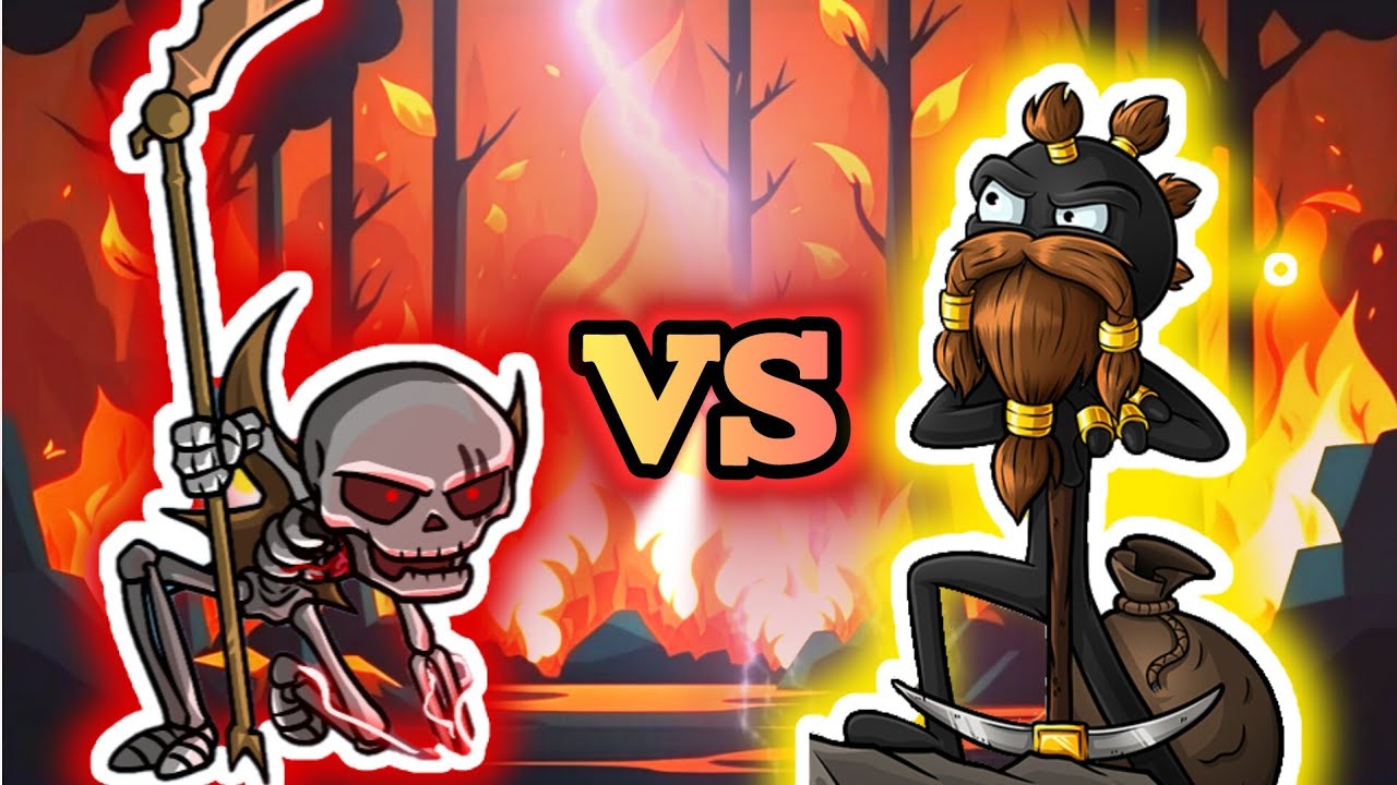 Stick War 3: Saga Campaign Playing As Chaos General Marrowkai! Vs General Lavish & Flame Feeders