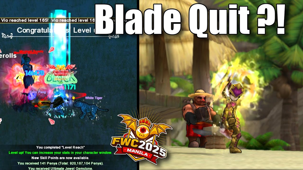 FlyFF Universe Blade MAX Level & Ulti Schmuck Upgrade!