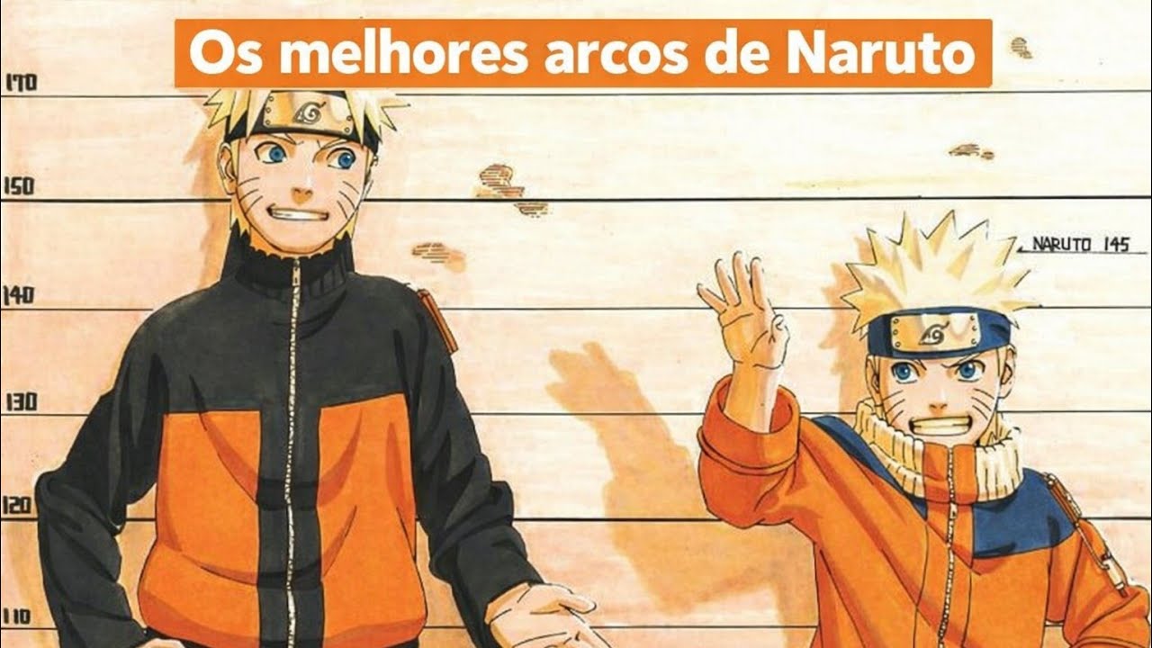 OS 5 MELHORES ARCOS DE NARUTO (NA MINHA OPINIÃO)