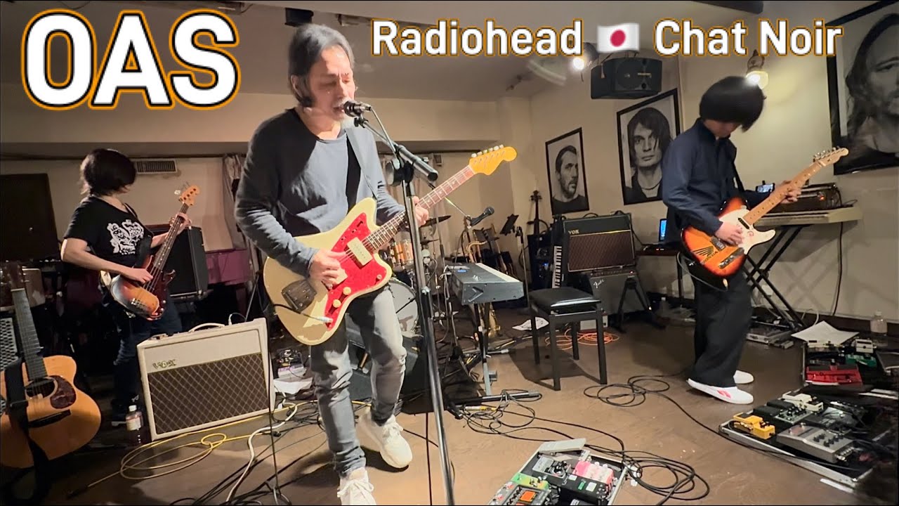 OAS (Radiohead Tribute🇯🇵Band) - Full Performance Live @ Chat Noir - Yokohama, Japan
