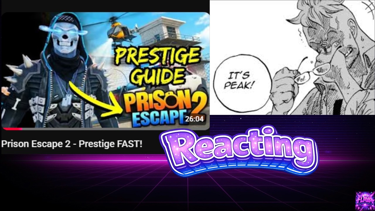 Reacting to: Prison Escape 2 - Prestige FAST! by @5wisher5weet