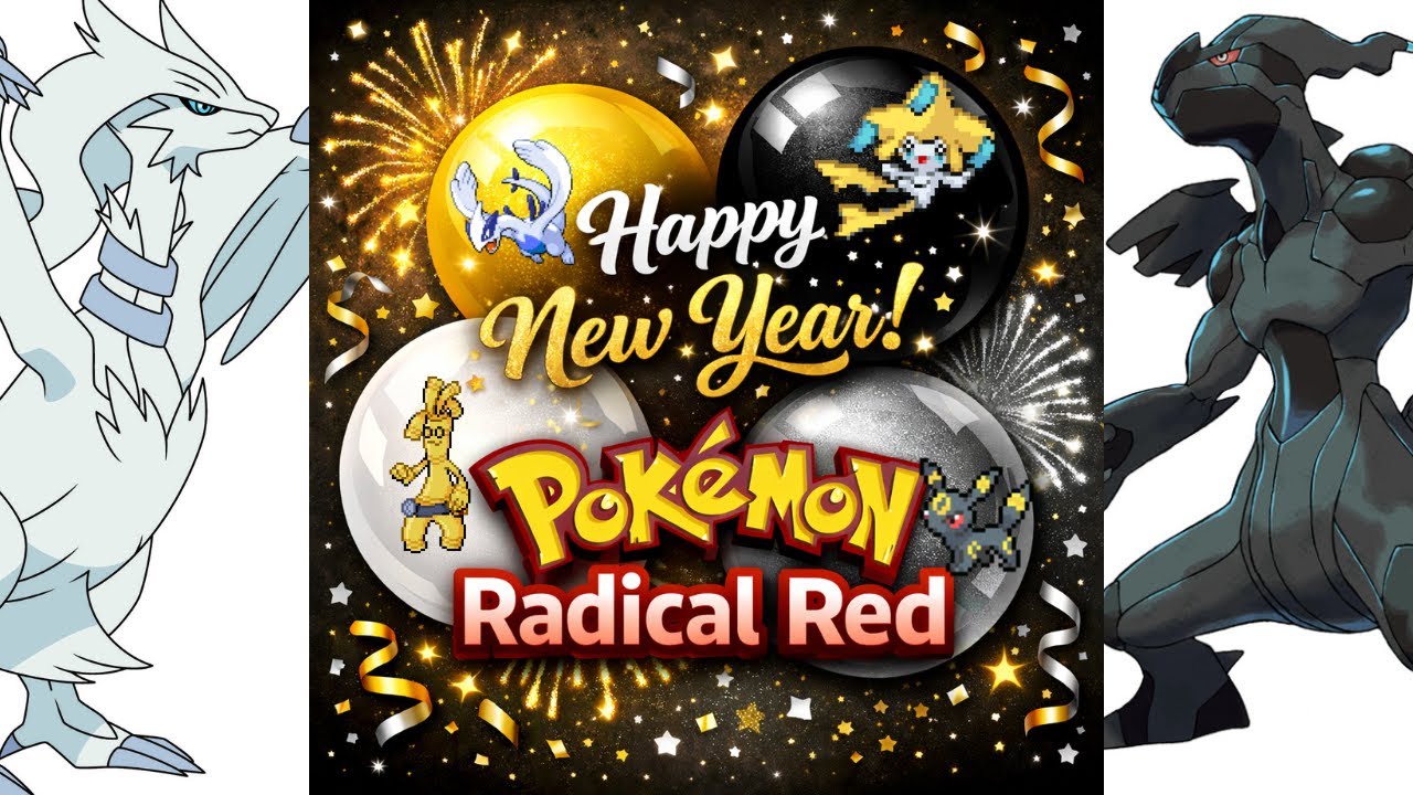 CAN I BEAT POKEMON RADICAL RED WITH ONLY NEW YEAR THEME COLORS - HAPPY NEW YEAR! 2026!