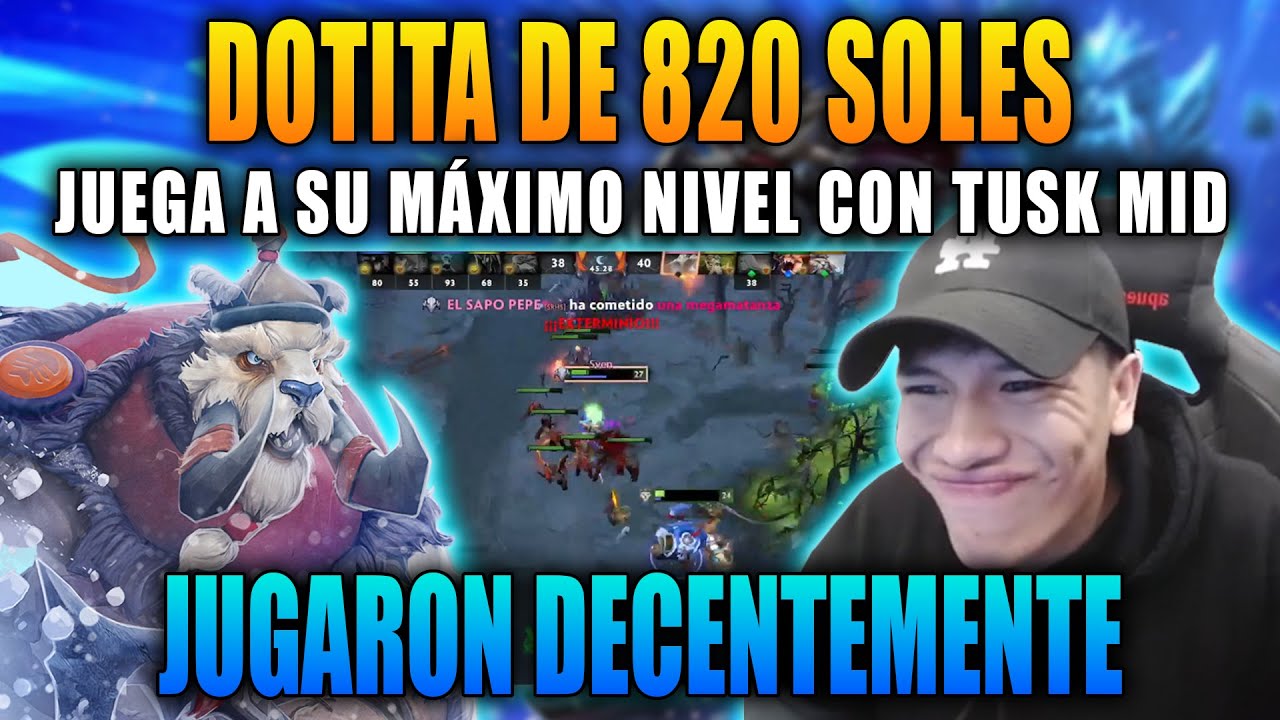 BUTI JUEGA DOTITA DE 820 SOLES CON SU TUSK MID