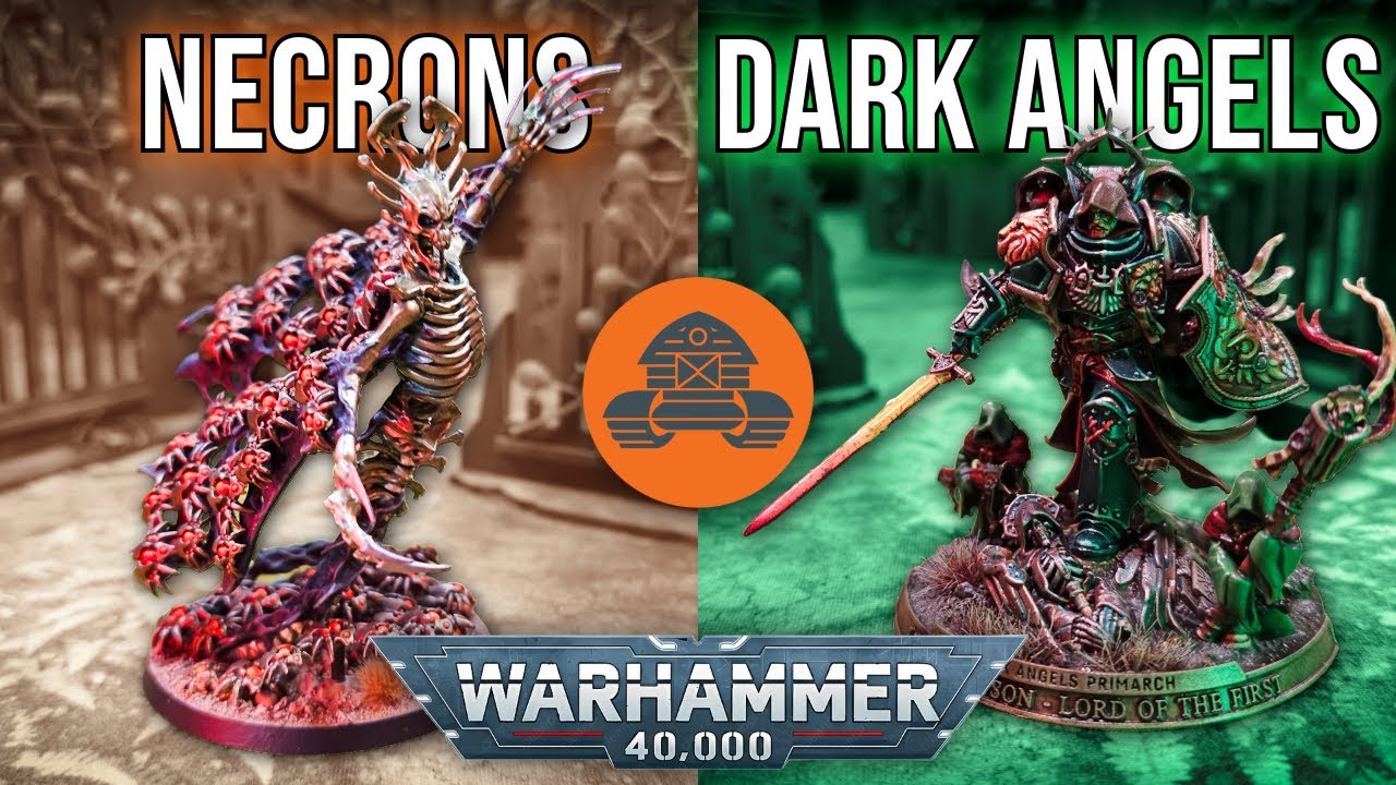 Necrons vs Dark Angels | Warhammer 40,000 Battle Report