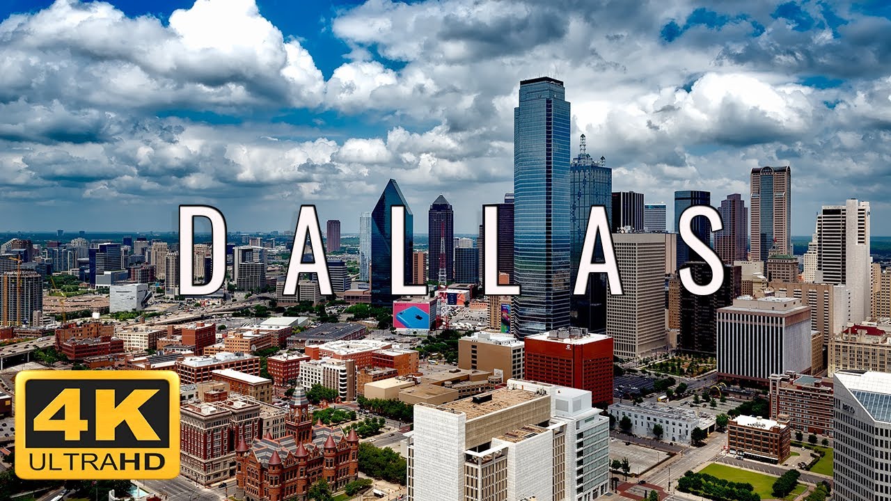 Dallas, Texas , USA 🇺🇸 | 4K Drone Footage
