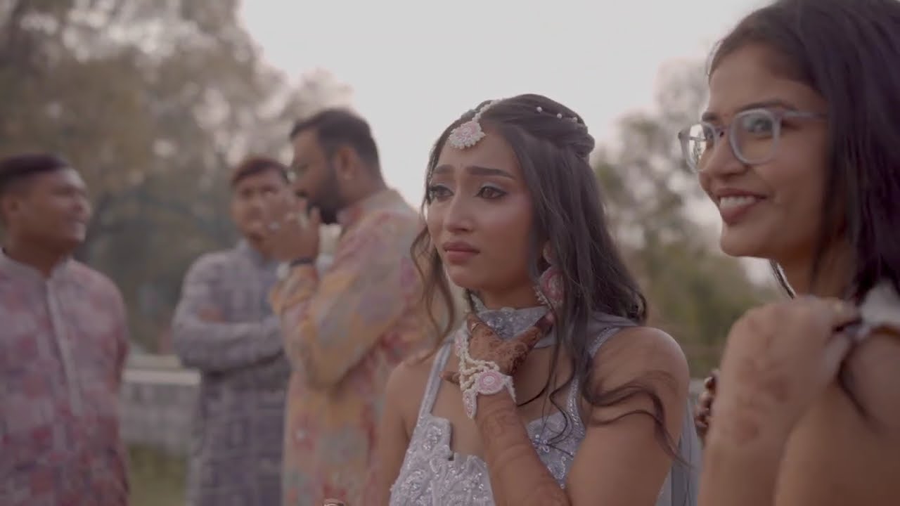 OUR WEDDING DAY ( why she cried on her haldi photoshoot ?) our first video 