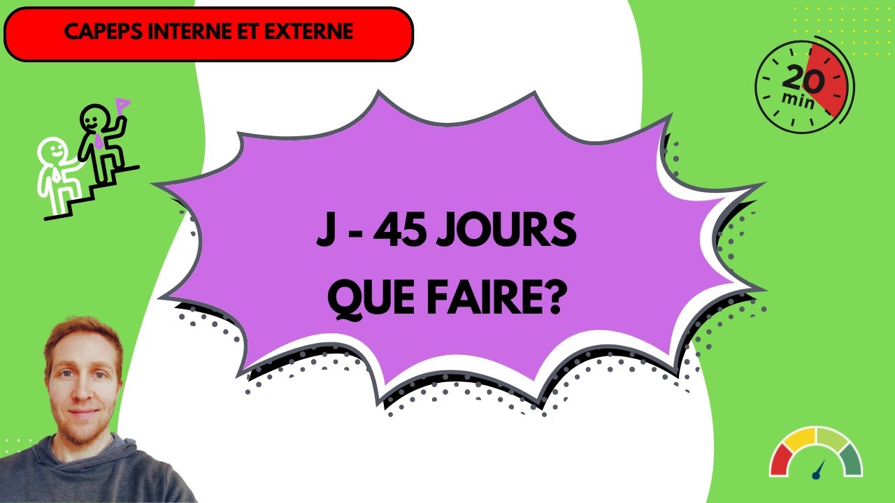 6 SEMAINES pour décrocher le CAPEPS Interne : 10 conseils stratégiques!