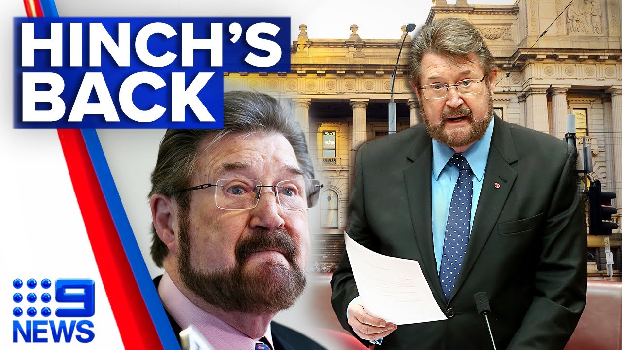 Derryn Hinch reveals plans to run for Victorian parliament | 9 News Australia