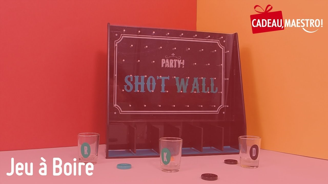 Jeu &agrave; Boire pour des ap&eacute;ritifs hauts en couleurs ! Cadeau Maestro