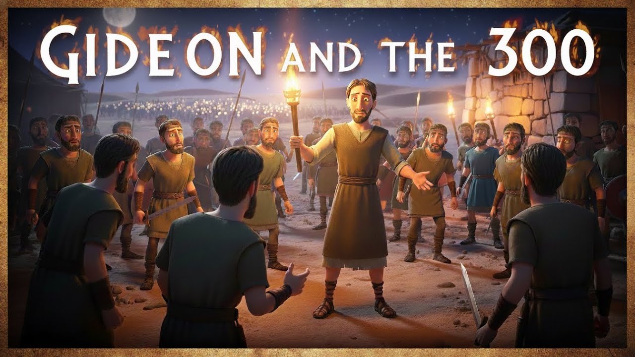 Story of Gideon and The 300| Bible Animation 