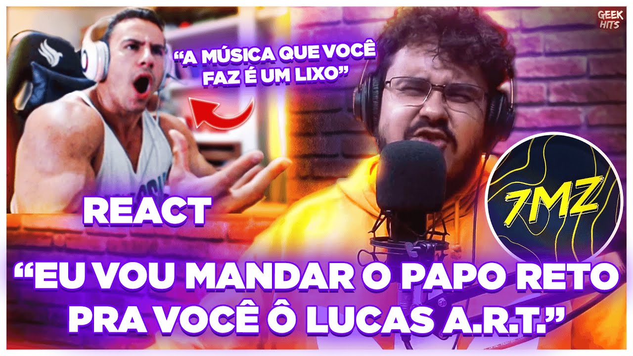 XANDÃO RESPONDE LUCAS A.R.T. SOBRE O REACT DO RAP DO ZORO - GEEK HITS