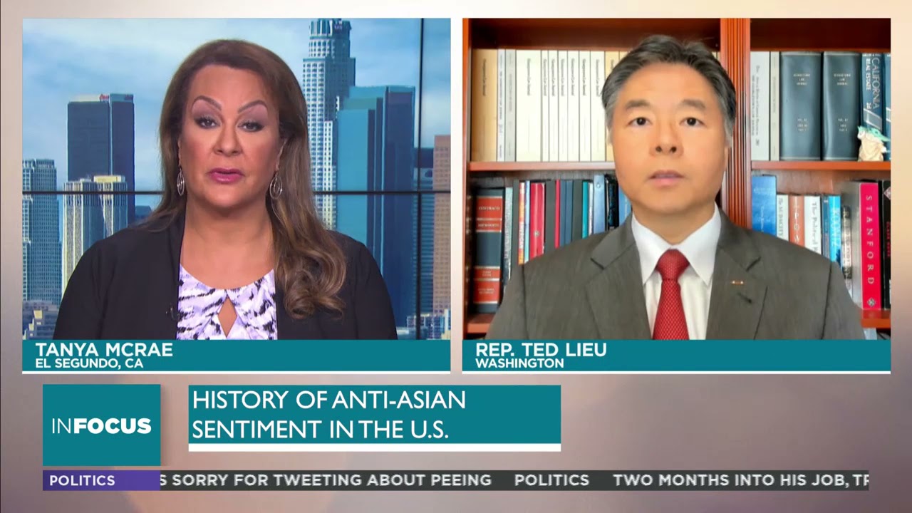 REP. LIEU TALKS AAPI HATE AND THE AMERICAN RESCUE PLAN WITH TANYA MCRAE ON SPECTRUM NEWS 1