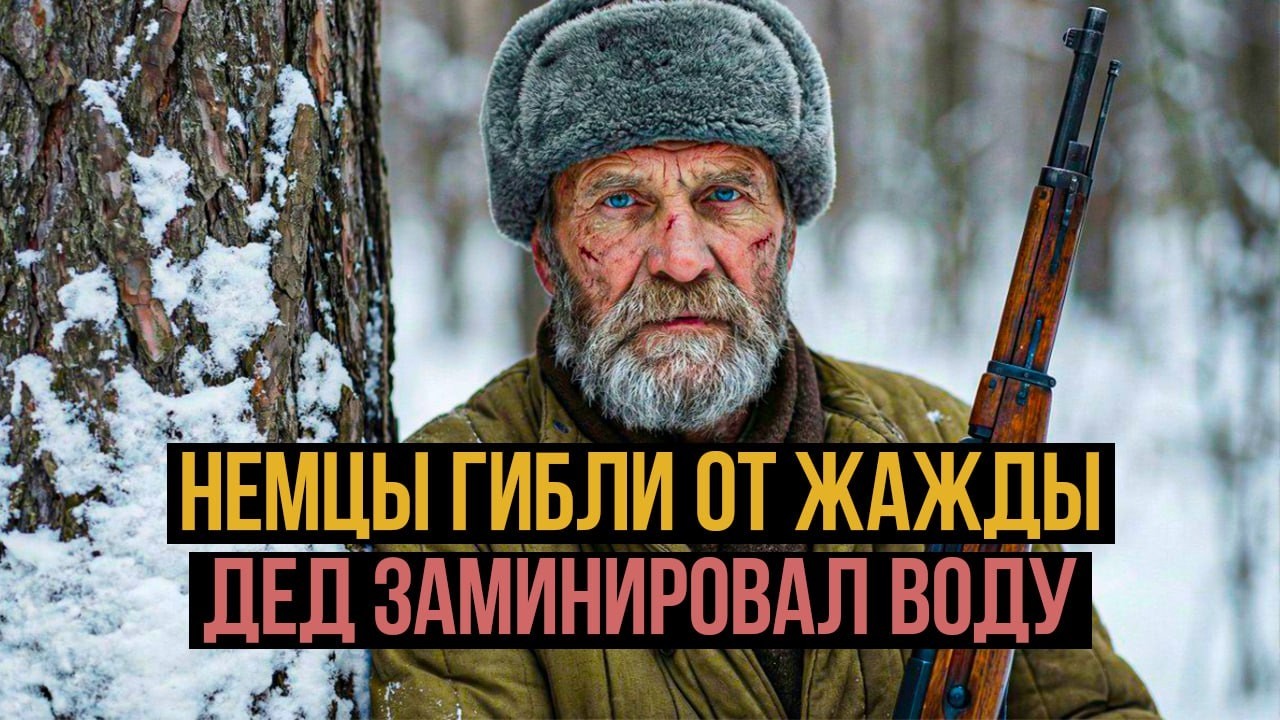 Вермахт потерял 120 солдат за месяц из-за старика. 68-летний дед ставил растяжки у обычного колодца.