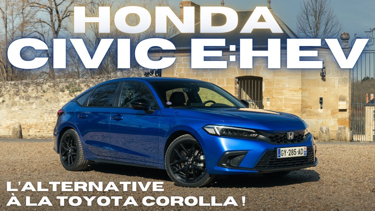 ESSAI Honda Civic e:HEV : une HYBRIDATION étonnante et EFFICACE !