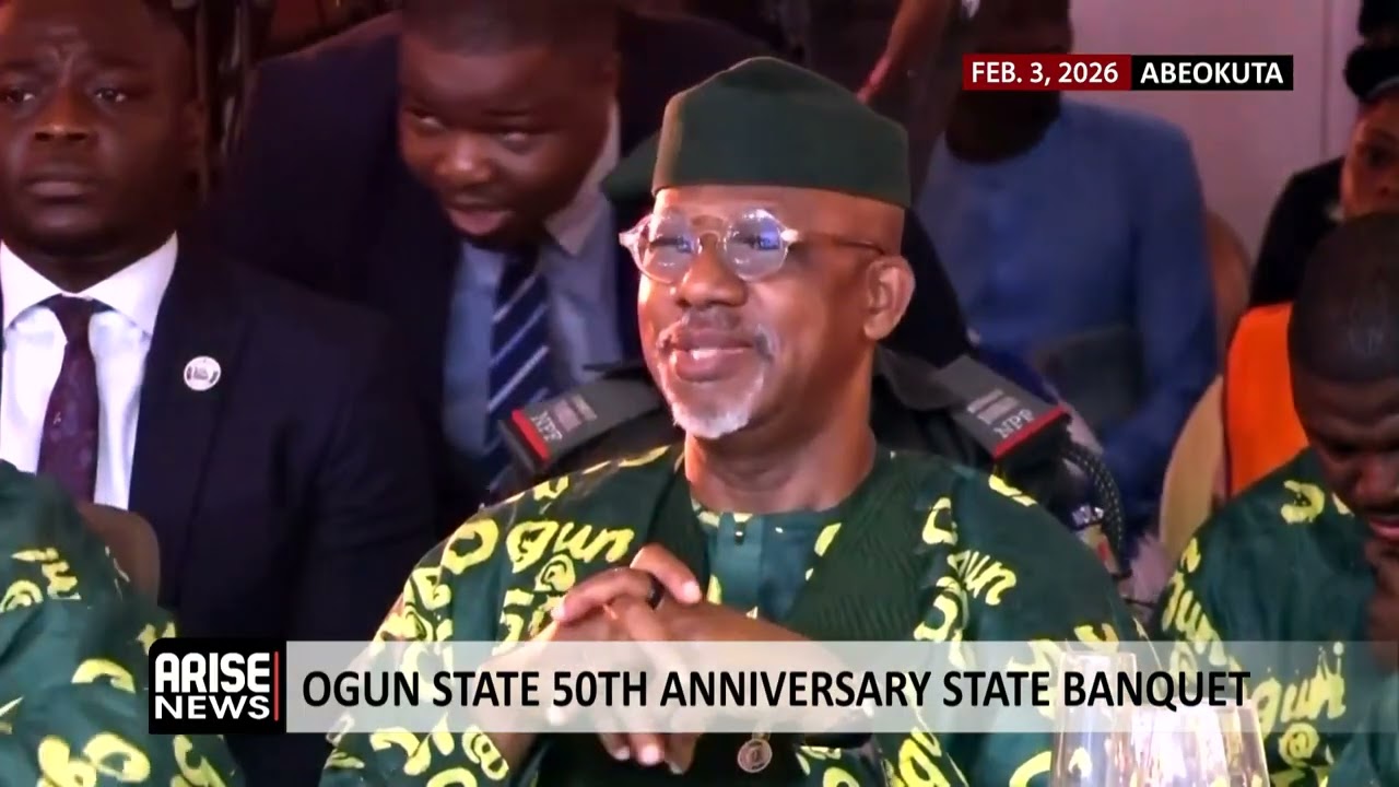 OGUN STATE 50TH ANNIVERSARY STATE BANQUET