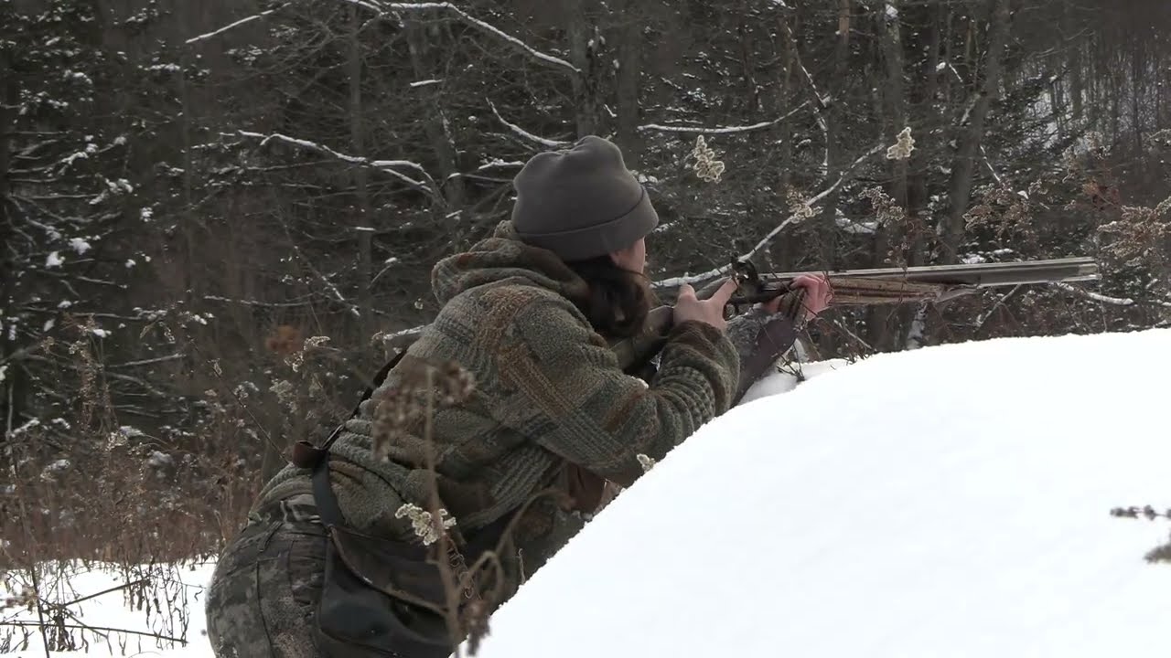 PA Flintlock Deer Dropped In Its TRACKS!