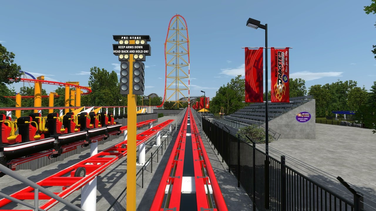 No Limits 2 - Top Thrill Dragster (4k)