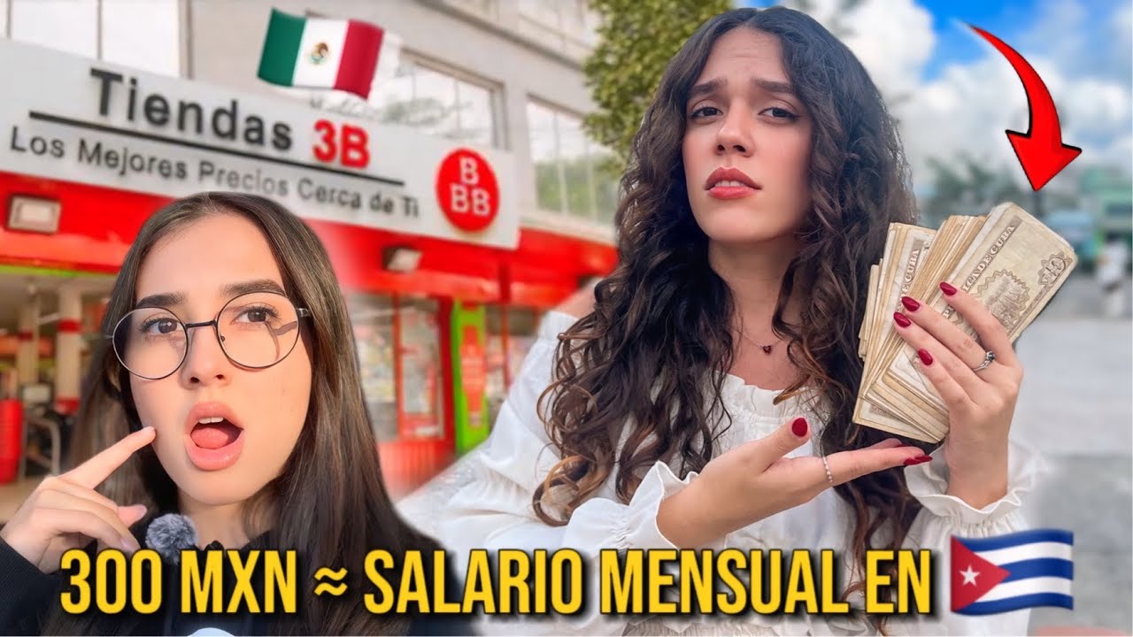😨Cubanas REACCIONAN a PRECIOS de la comida en MÉXICO y CUBA