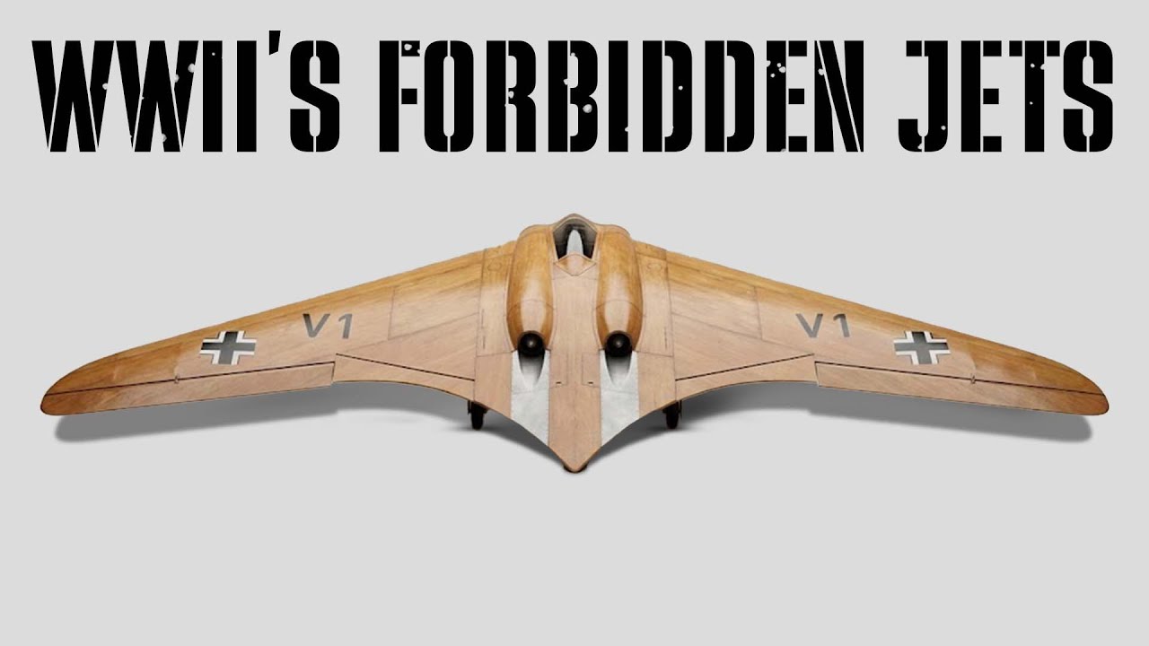 Every WWII German Jet Prototype Explained in 11 Minutes