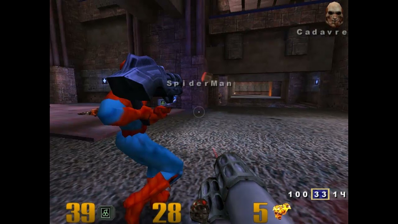 Quake 3 Бегущий человек The Running Man 11