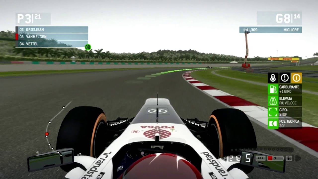F1 2013 Gameplay Ita PC Gran Premio della Malesia - Fino all'ultimo respiro -